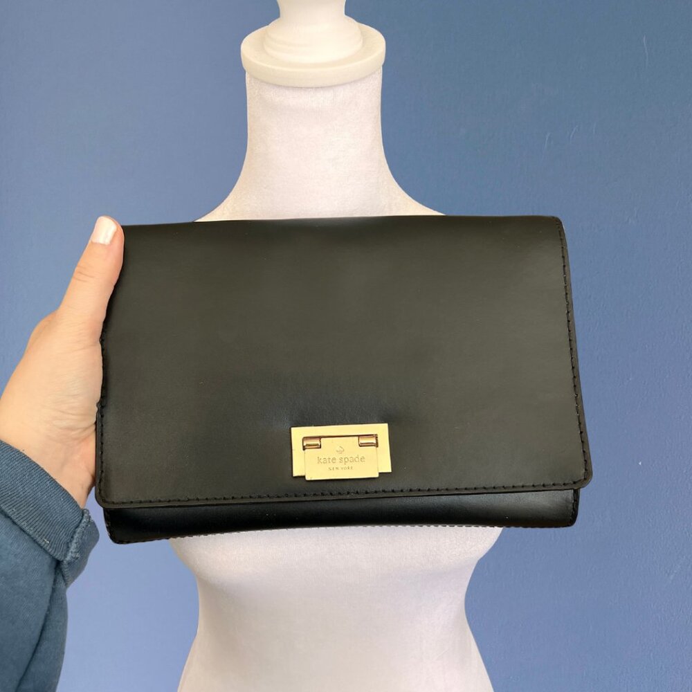 *VINTAGE* Kate Spade Leather Riding Bag ๐ - Picture 2 of 8